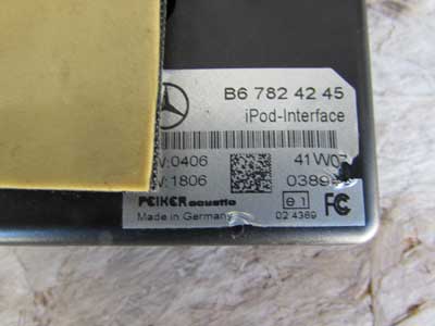 Mercedes I Pod Interface B678742455